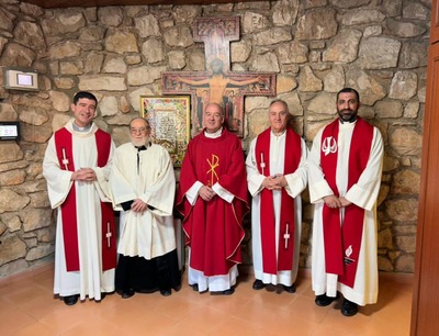 >Visita de los padres del Oratorio