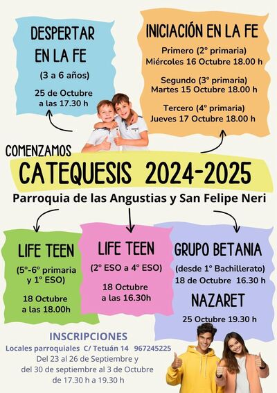 >CATEQUESIS 2024/25