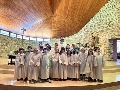 >Entrega del Padre Nuestro y la palabra de Dios