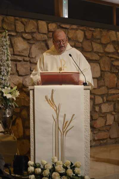 >Décimo aniversario de diaconado de Miguel Fajardo