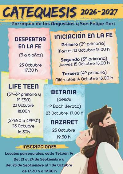 >Vuelve la catequesis de jóvenes