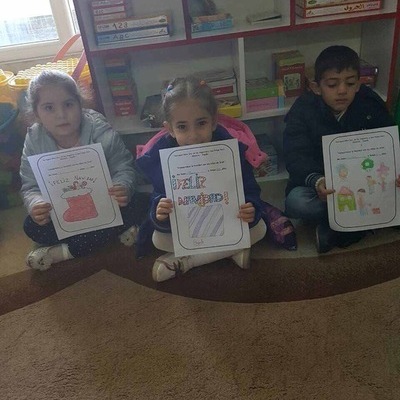 ...Y los dibujos de nuestros niños llegaron a Irak