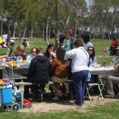 Las familias disfrutamos de lo lindo en la Pulgosa