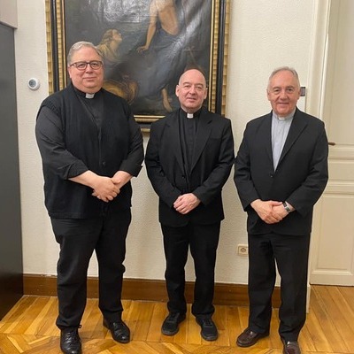 Visita de los padres del Oratorio