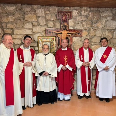 Visita de los padres del Oratorio