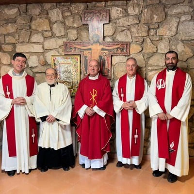 Visita de los padres del Oratorio