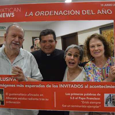 Primera Misa de Erick Arnoldo Del cid