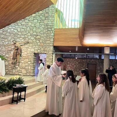 Entrega del Padre Nuestro y la palabra de Dios