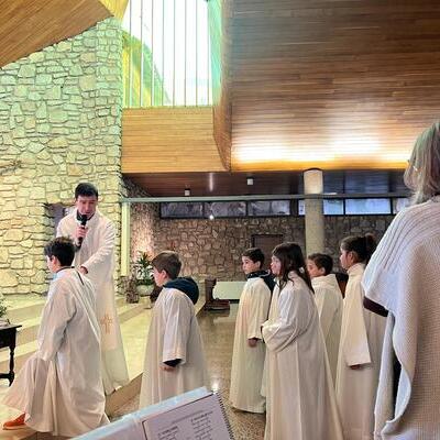 Entrega del Padre Nuestro y la palabra de Dios