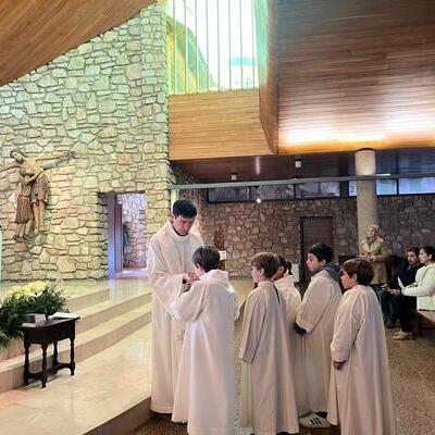 Entrega del Padre Nuestro y la palabra de Dios