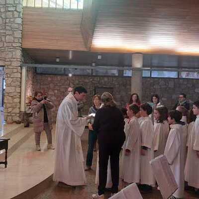 Entrega del Padre Nuestro y la palabra de Dios