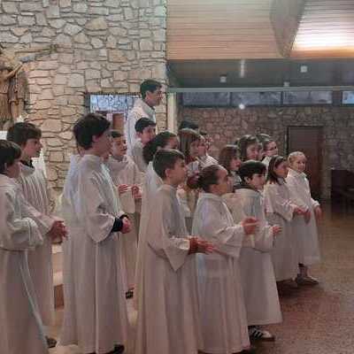 Entrega del Padre Nuestro y la palabra de Dios