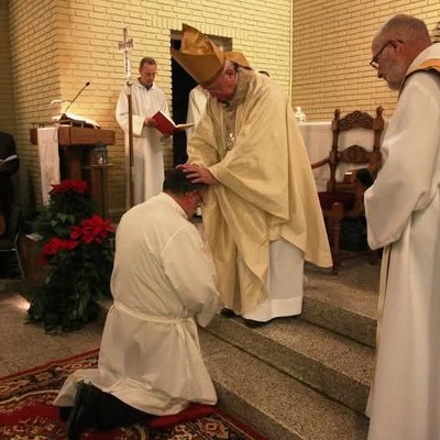 Décimo aniversario de diaconado de Miguel Fajardo