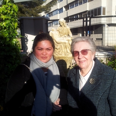 GABRIELA RECIBIÓ LOS SACRAMENTOS DE LA INICIACIÓN CRISTIANA