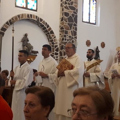 NOMBRAMIENTO DEL PADRE NAIM COMO PÁRROCO DE LA  PARROQUIA DE SANTA ANA