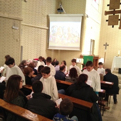 CELEBRACION DEL PADRENUESTRO Y ENTREGA DE LA PALABRA