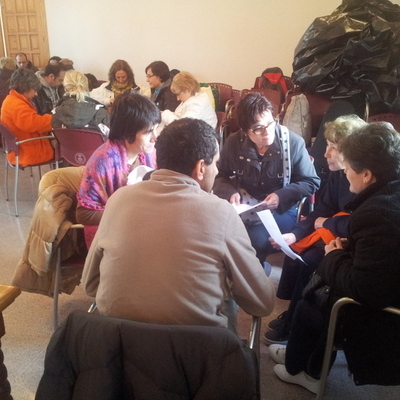 Convivencia de familias en Cortes