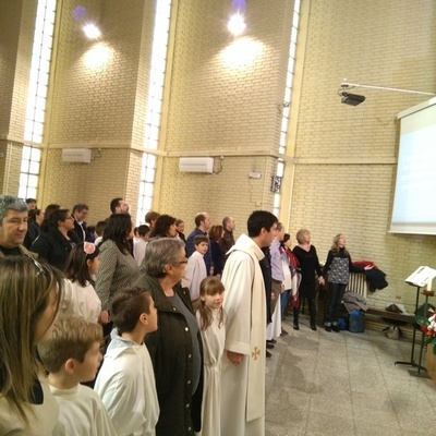 CELEBRACION DEL PADRENUESTRO Y ENTREGA DE LA PALABRA