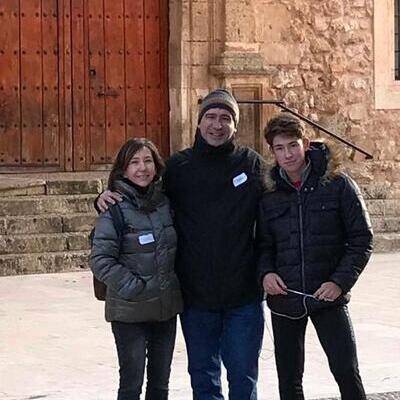 Escuela de familias. Marcha al santuario de la virgen de Rus