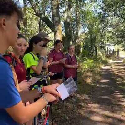 Los 150 jóvenes albaceteños ya caminan hacia #SantiagoApostol para vivir la #PEJ22  Rumbo a #Ourense. Primera etapa