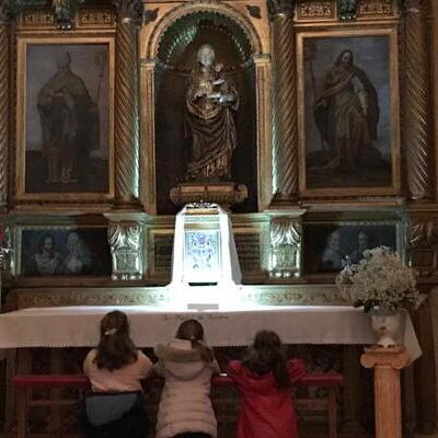 Escuela de familias. Marcha al santuario de la virgen de Rus