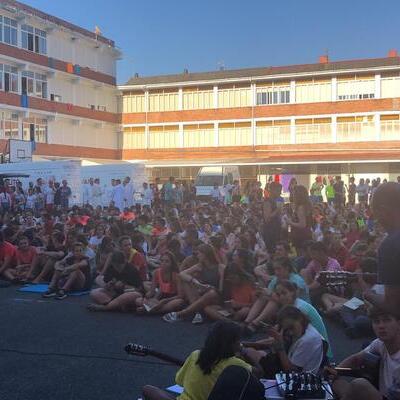 Los 150 jóvenes albaceteños ya caminan hacia #SantiagoApostol para vivir la #PEJ22  Rumbo a #Ourense. Primera etapa