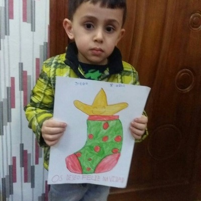 ...Y los dibujos de nuestros niños llegaron a Irak