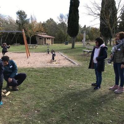 Escuela de familias. Marcha al santuario de la virgen de Rus