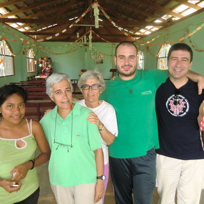 LAS MISIONERAS DE BOLIVIA DAN GRACIAS A NUESTRA PARROQUIA