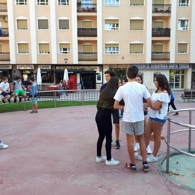 CRISTO JOVEN EMPIEZA A CAMINAR