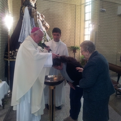 GABRIELA RECIBIÓ LOS SACRAMENTOS DE LA INICIACIÓN CRISTIANA