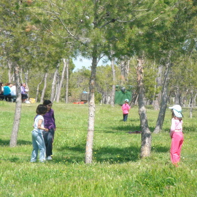 Las familias disfrutamos de lo lindo en la Pulgosa