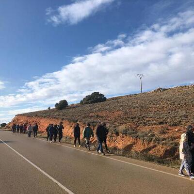 Escuela de familias. Marcha al santuario de la virgen de Rus