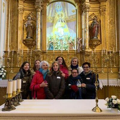 Escuela de familias. Marcha al santuario de la virgen de Rus