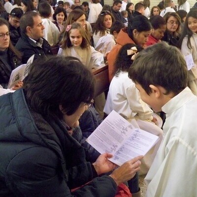 ENTREGA DEL PADRE NUESTRO Y LA PALABRA DE DIOS