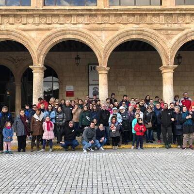 Escuela de familias. Marcha al santuario de la virgen de Rus