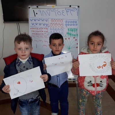 ...Y los dibujos de nuestros niños llegaron a Irak