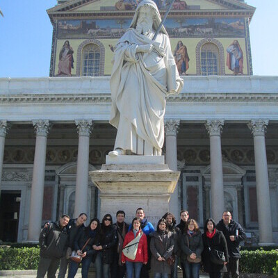 Los jóvenes con Benedicto XVI