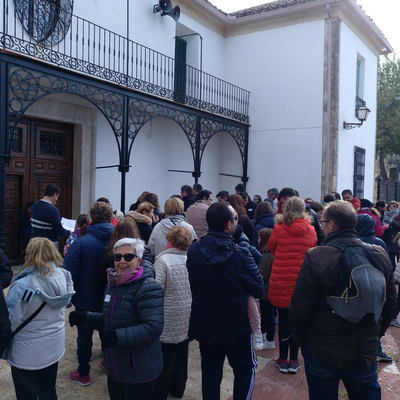 Escuela de familias. Marcha al santuario de la virgen de Rus