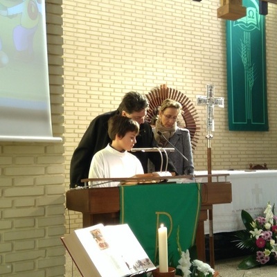 CELEBRACION DEL PADRENUESTRO Y ENTREGA DE LA PALABRA