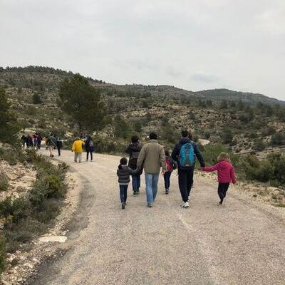 Escuela de familias. Excursión al Cristo de la Vida