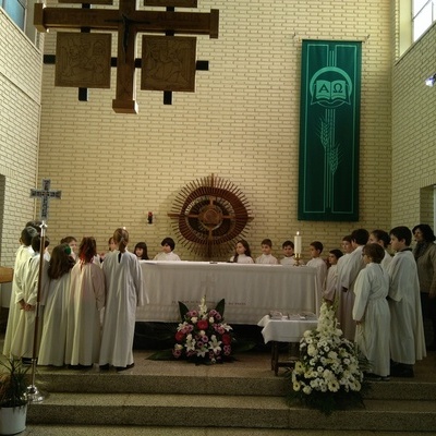 CELEBRACION DEL PADRENUESTRO Y ENTREGA DE LA PALABRA